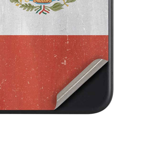 Mexico Flag Distressed Google Pixel 8a Skin